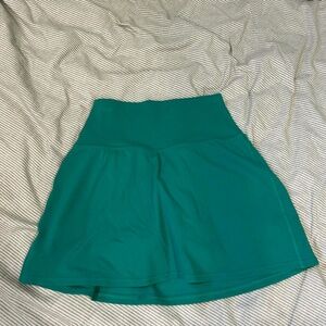 Lululemon Women's Green and Blue Skirt